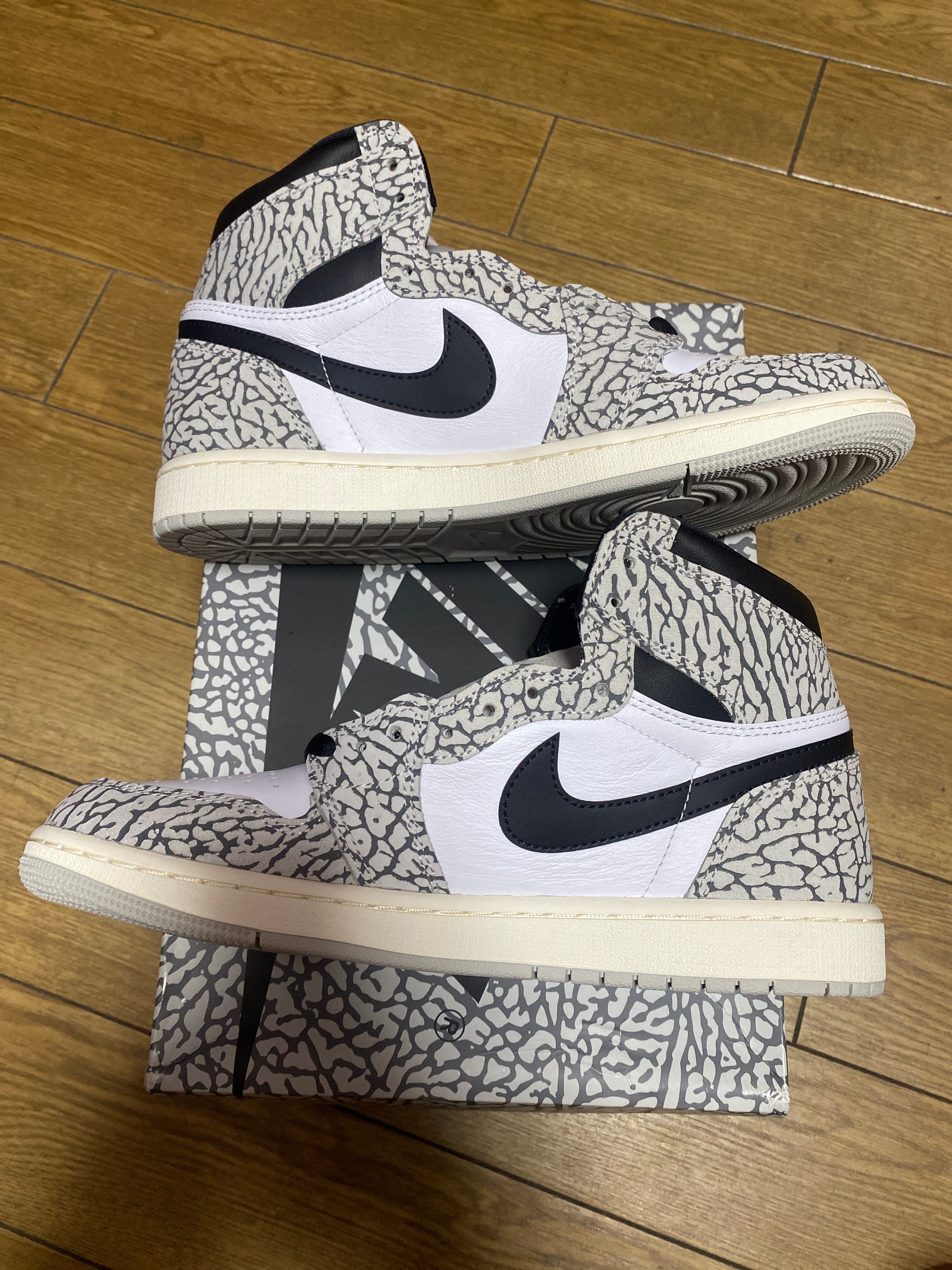 Nike Air Jordan 1 High OG "White Cement/Safari"