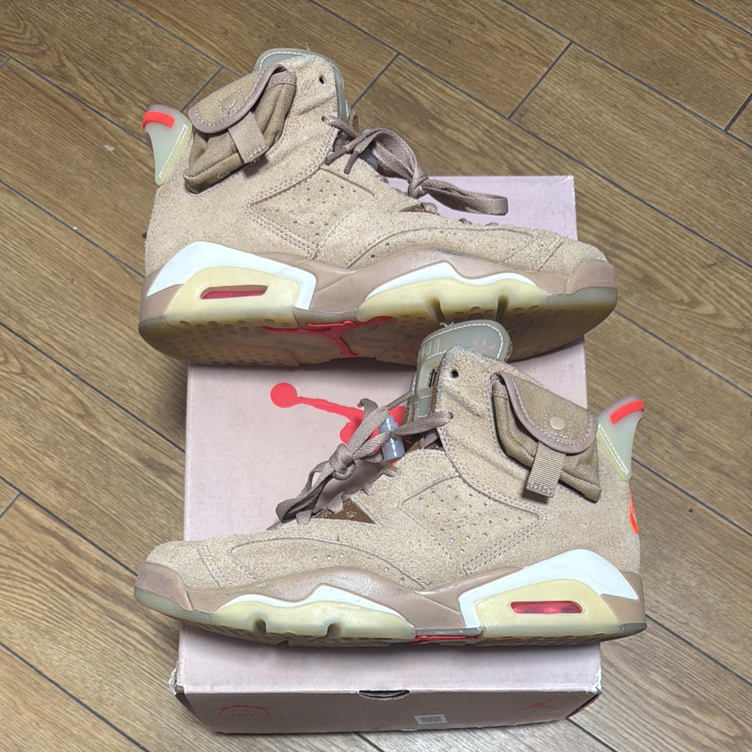 Travis Scott × Nike Air Jordan 6 "British Khaki"