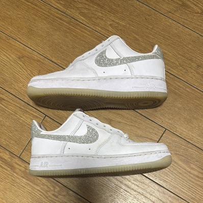 Nike Women's Air Force 1 '07 LX "White/Cool Grey/Multi Color"
