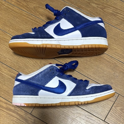 Nike SB Dunk Low "Los Angeles Dodgers/Deep Royal Blue"