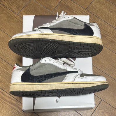 Travis Scott × Nike Air Jordan 1 Low OG SP "Reverse Olive"