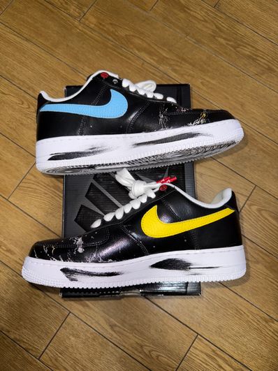 PEACEMINUSONE × Nike Air Force 1 Low '07 Para-Noise 3.0 "Black and Multi-Color" / G-DRAGON