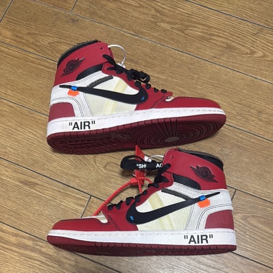 Off-White × Nike Air Jordan 1 Retro High The Ten "Chicago"