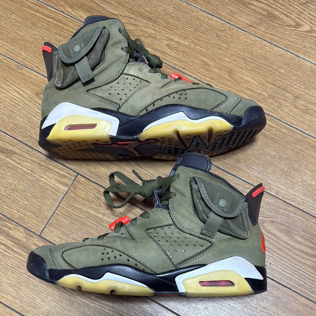 Travis Scott × Nike Air Jordan 6 Retro "Medium Olive"