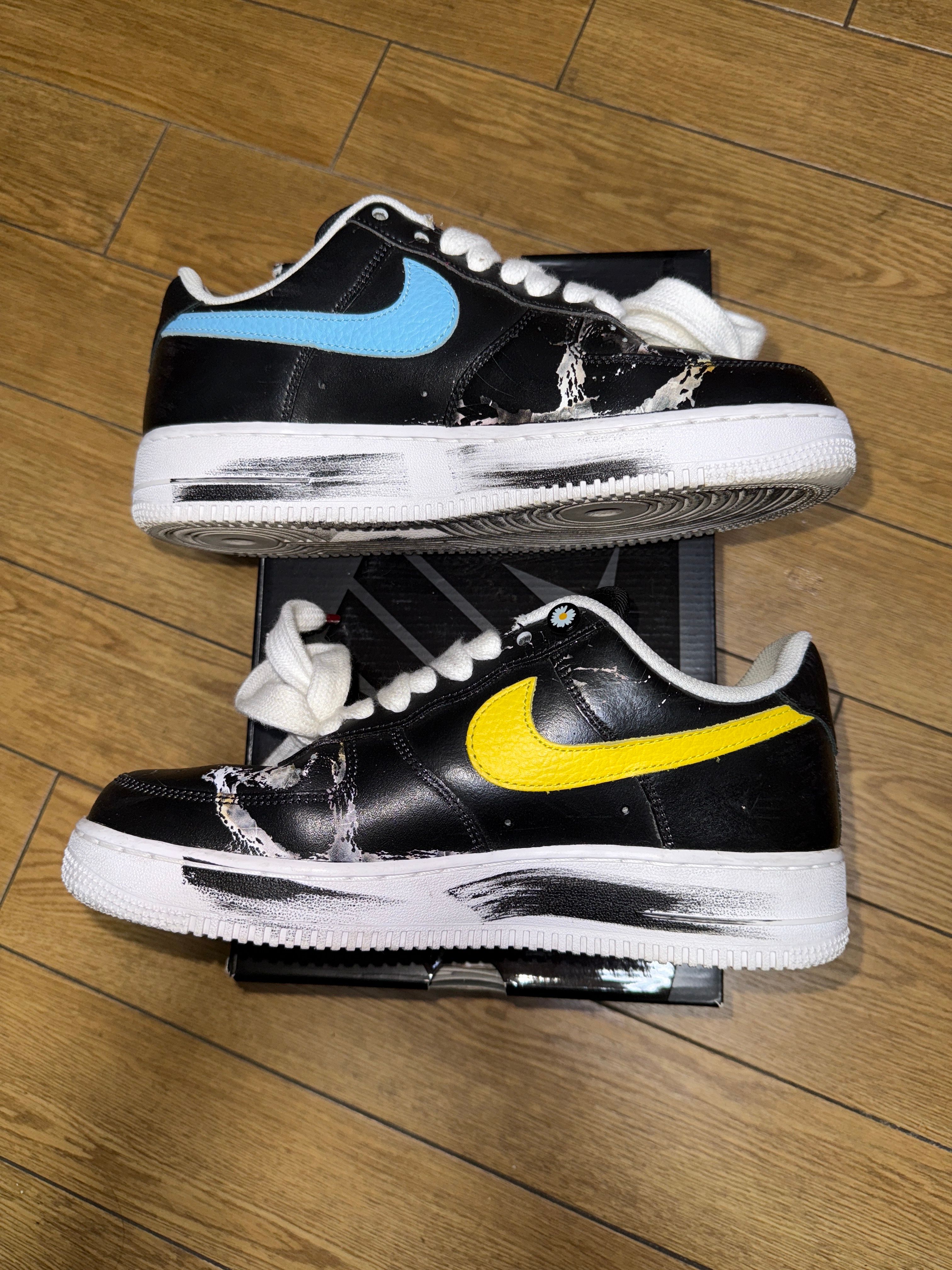 PEACEMINUSONE × Nike Air Force 1 Low '07 Para-Noise 3.0 "Black and Multi-Color" / G-DRAGON