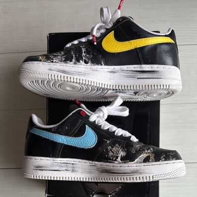 PEACEMINUSONE × Nike Air Force 1 Low '07 Para-Noise 3.0 "Black and Multi-Color" / G-DRAGON