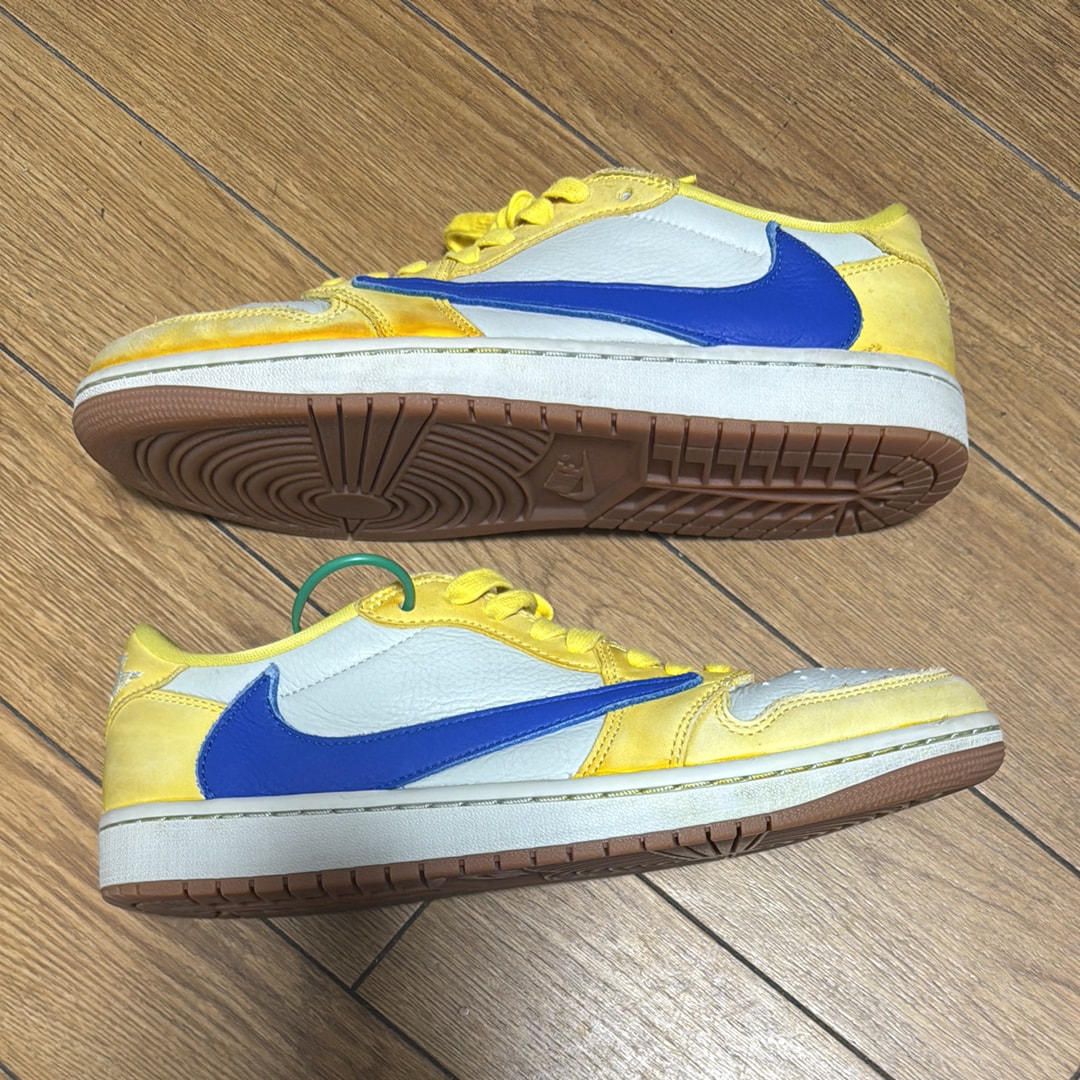 Travis Scott × Nike Women's Air Jordan 1 Retro Low OG "Canary"
