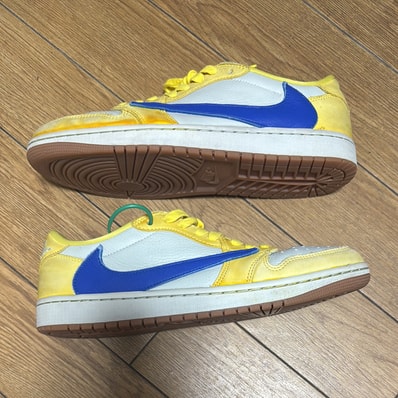 Travis Scott × Nike Women's Air Jordan 1 Retro Low OG "Canary"
