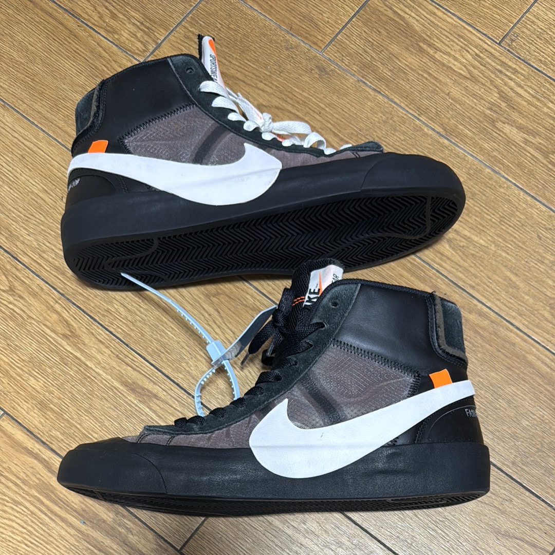 Off-White × Nike Blazer Studio Mid "Grim Reaper"