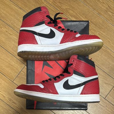 Spiderman × Nike Air Jordan 1 Origin Story "Gym Red/White/Photo Blue/Black"