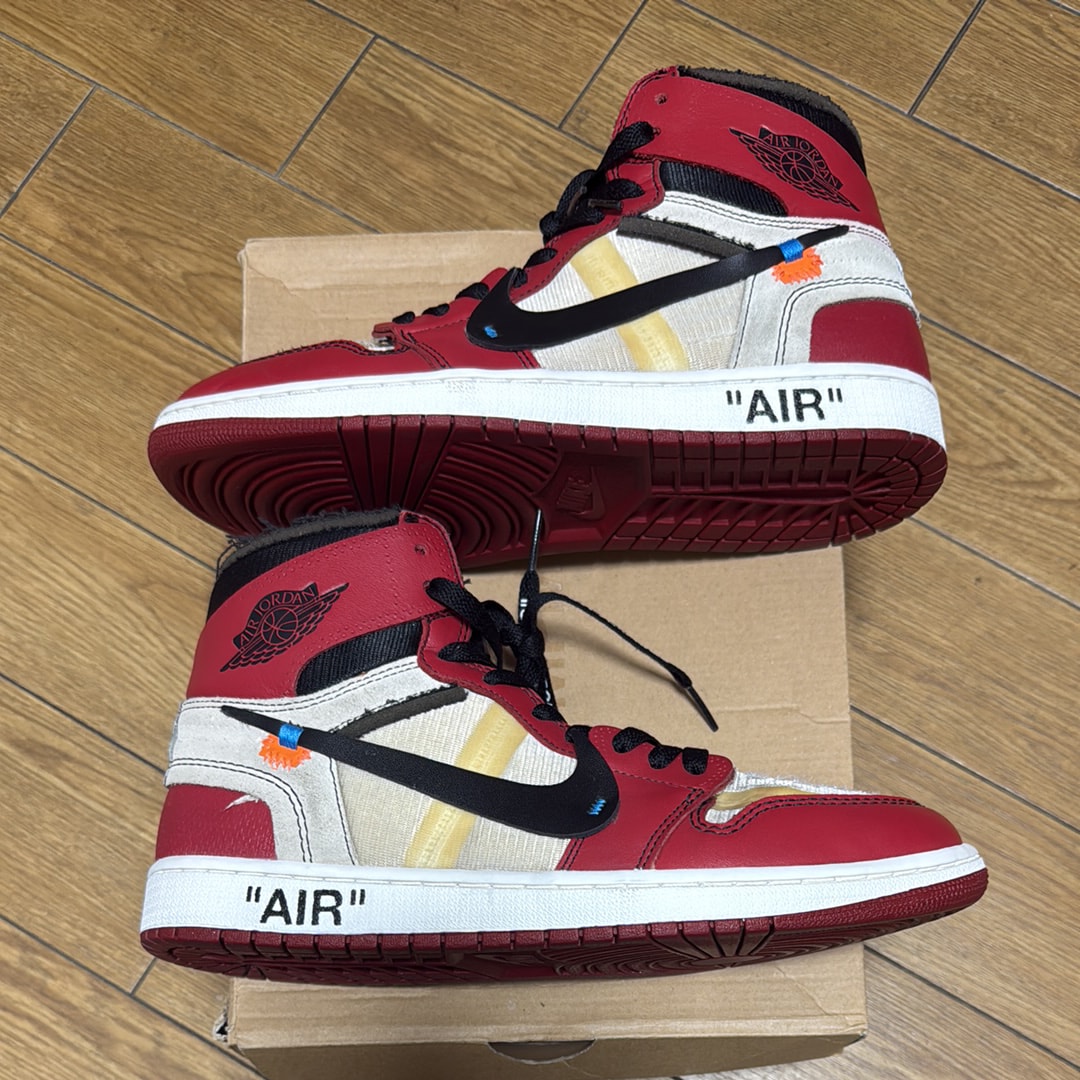 Off-White × Nike Air Jordan 1 Retro High The Ten "Chicago"