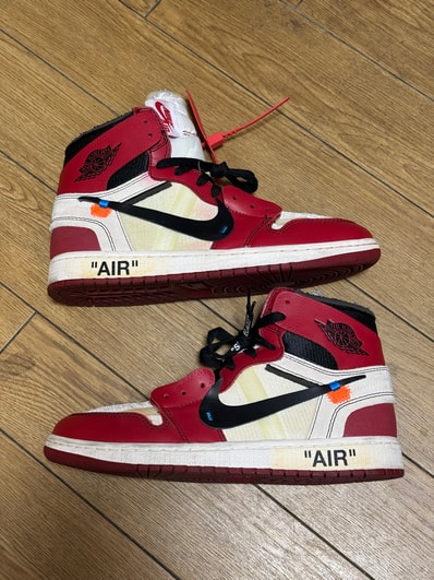 Off-White × Nike Air Jordan 1 Retro High The Ten "Chicago"