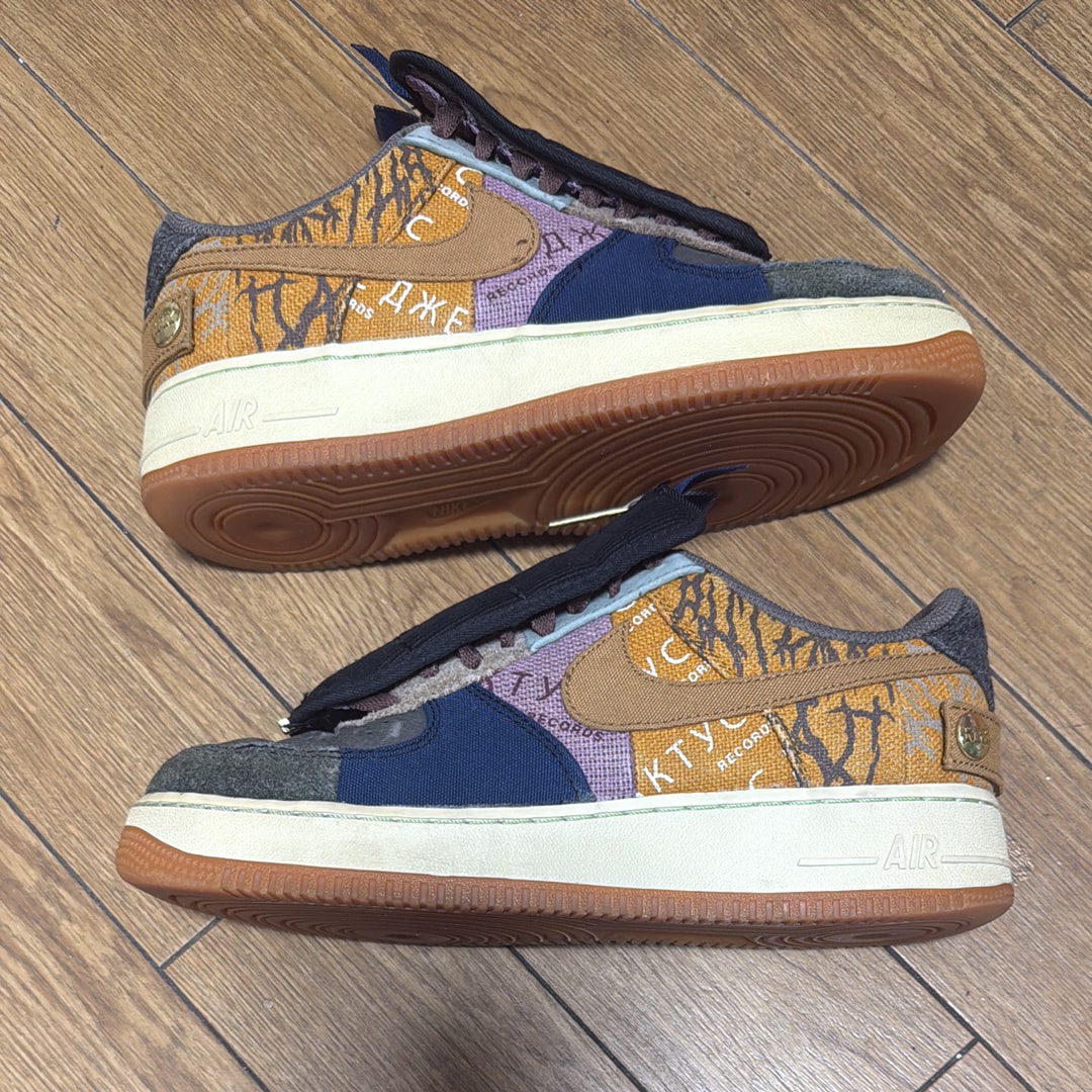 Travis Scott × Nike Air Force 1 Low Cactus Jack "Multi Color"