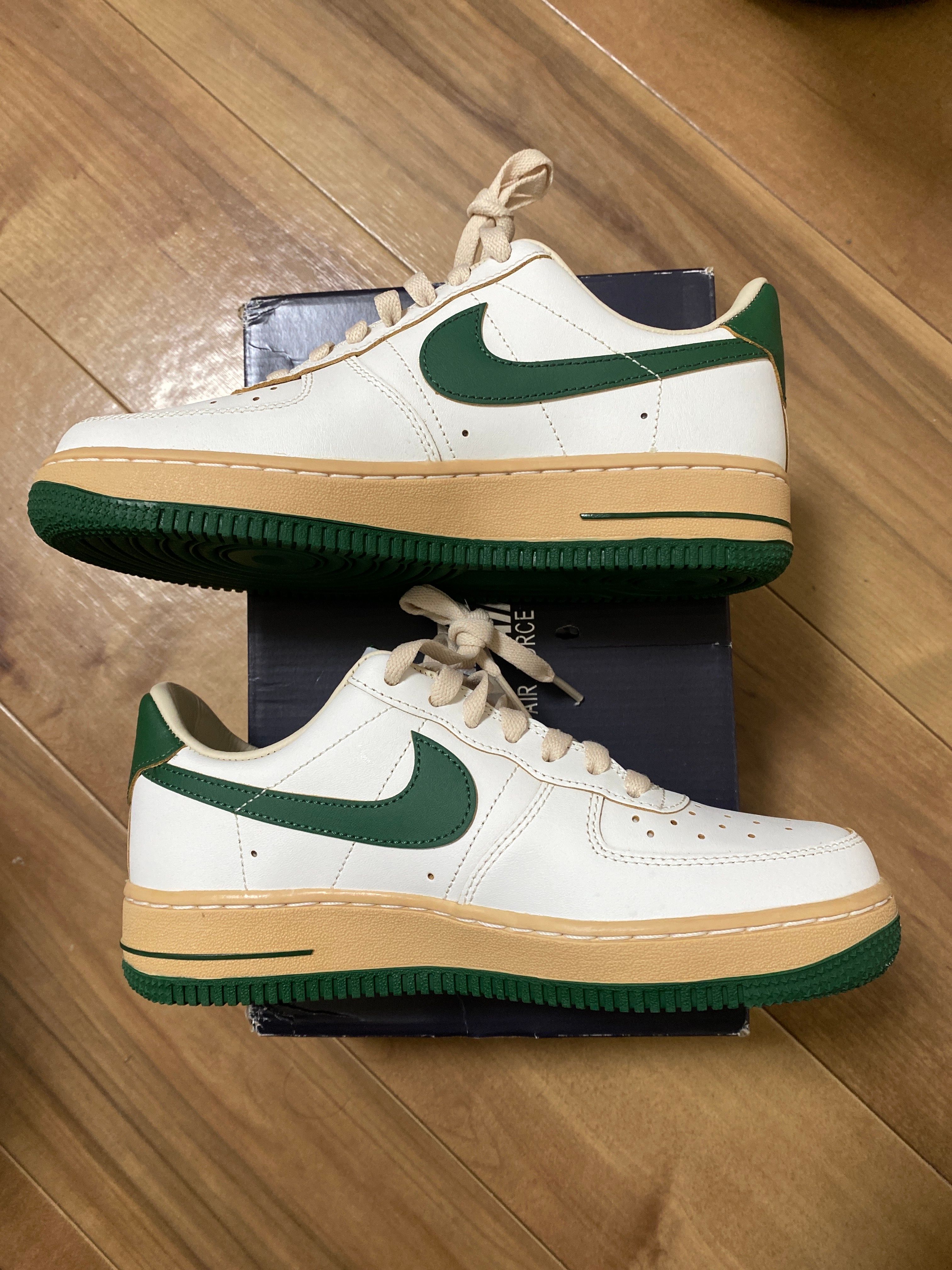 Nike Women's Air Force 1 Low "Green and Muslin"