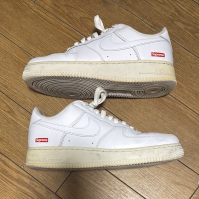 Supreme × Nike Air Force 1 Low "White"