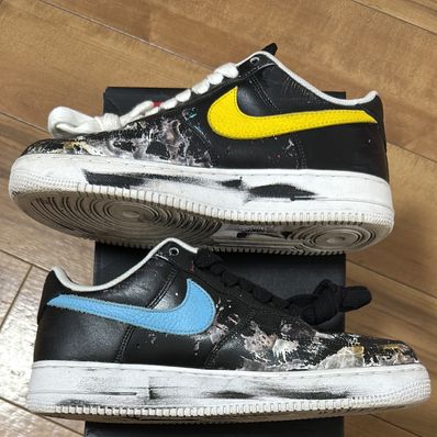 PEACEMINUSONE × Nike Air Force 1 Low '07 Para-Noise 3.0 "Black and Multi-Color" / G-DRAGON