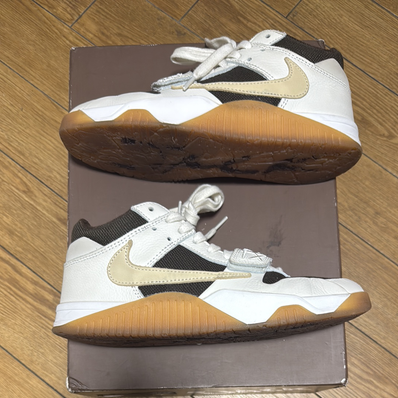 Travis Scott × Nike Jordan Jumpman Jack TR "Sail and Dark Mocha"