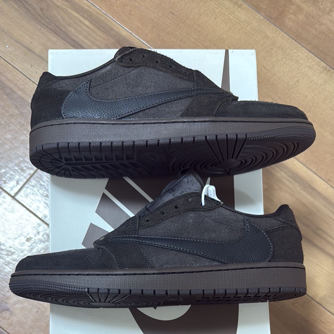 Travis Scott × Nike Air Jordan 1 Low OG SP "Velvet Brown and Dark Mocha"