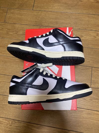 Nike Women's Dunk Low PRM Vintage "Black and White/Panda"