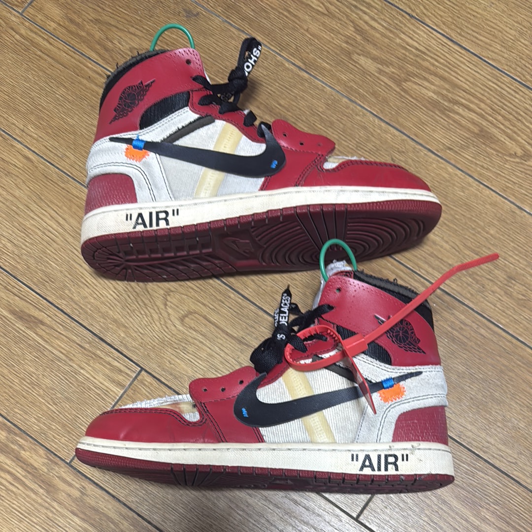 Off-White × Nike Air Jordan 1 Retro High The Ten "Chicago"