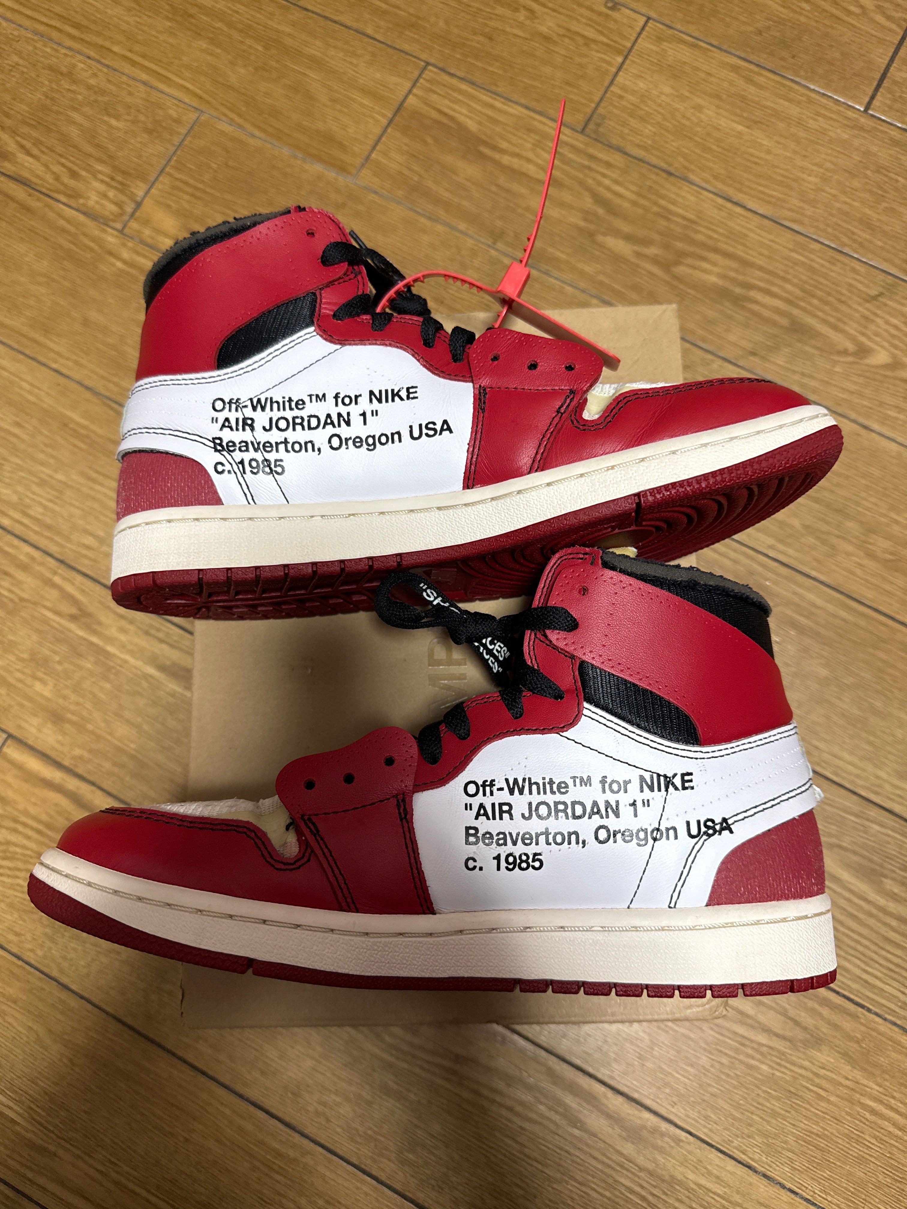 Off-White × Nike Air Jordan 1 Retro High The Ten "Chicago"