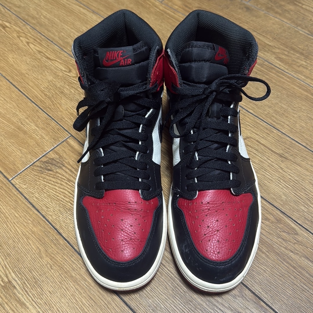 Nike Air Jordan 1 Retro High OG "Bred Toe"