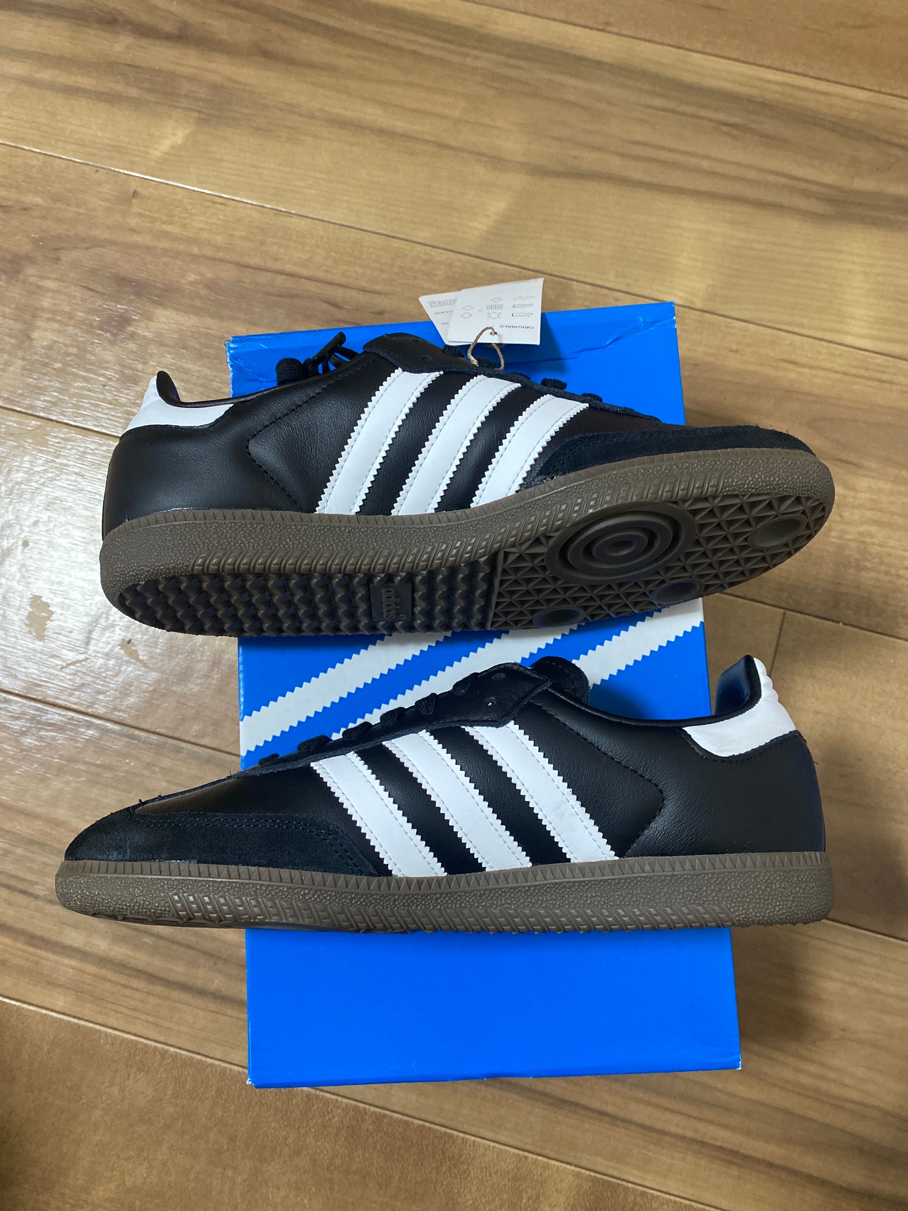 adidas Samba OG "Core Black/Cloud White/Gum"