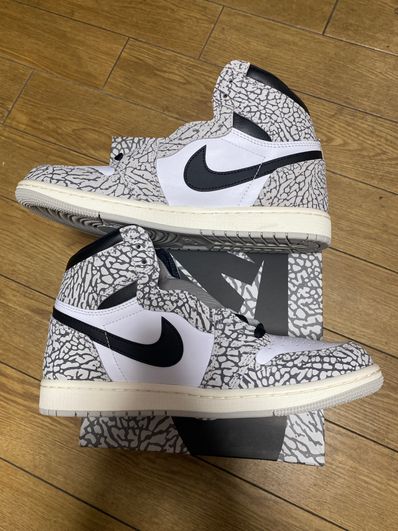 Nike Air Jordan 1 High OG "White Cement/Safari"