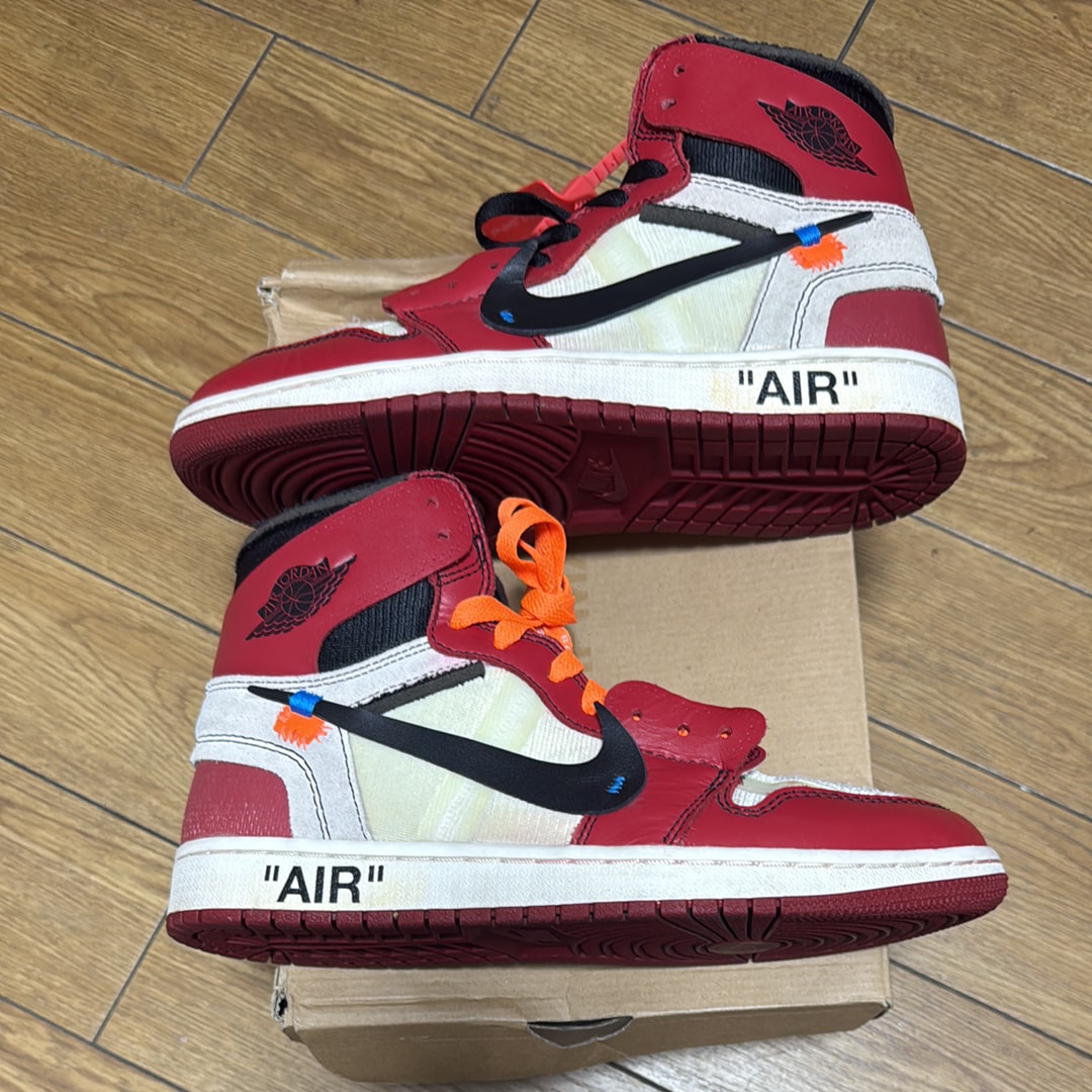 Off-White × Nike Air Jordan 1 Retro High The Ten "Chicago"
