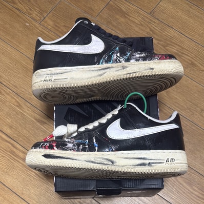 PEACEMINUSONE × Nike Air Force 1 Low Para Noise "Black" / G-DRAGON