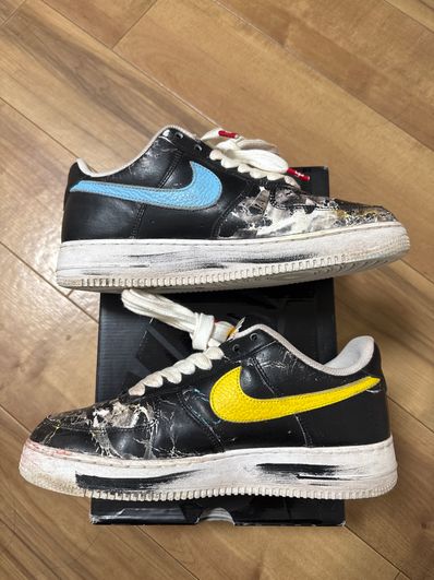 PEACEMINUSONE × Nike Air Force 1 Low '07 Para-Noise 3.0 "Black and Multi-Color" / G-DRAGON