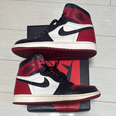 Nike Air Jordan 1 Retro High OG "Bred Toe"