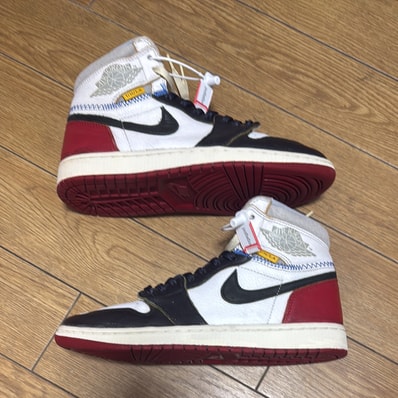UNION × Nike Air Jordan 1 Retro High OG NRG "Varsity Red/Wolf Grey"