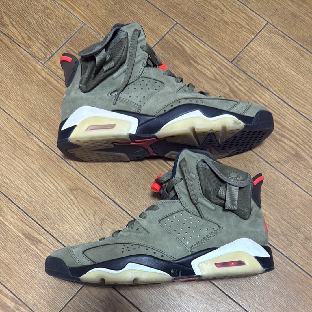 Travis Scott × Nike Air Jordan 6 Retro "Medium Olive"