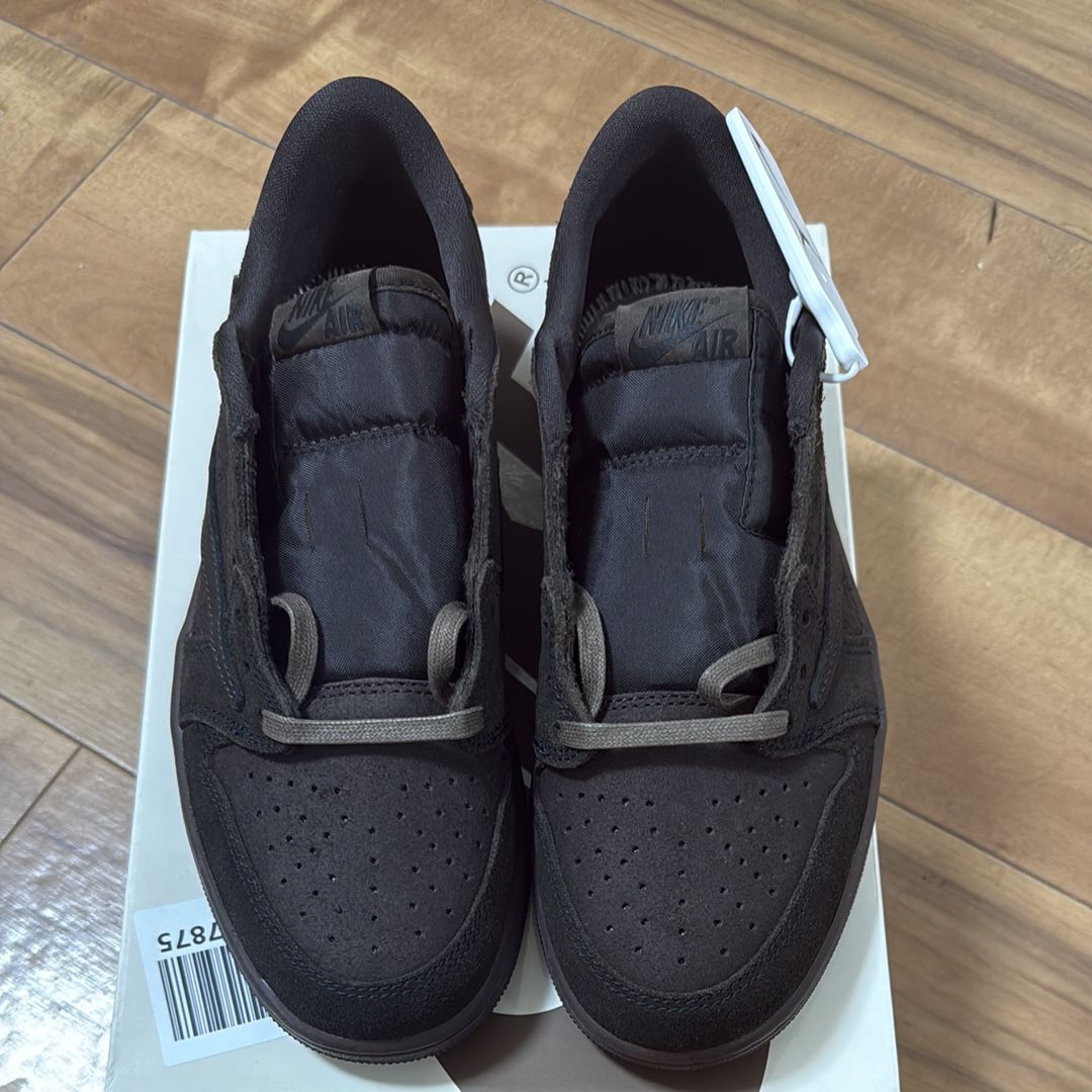 Travis Scott × Nike Air Jordan 1 Low OG SP "Velvet Brown and Dark Mocha"