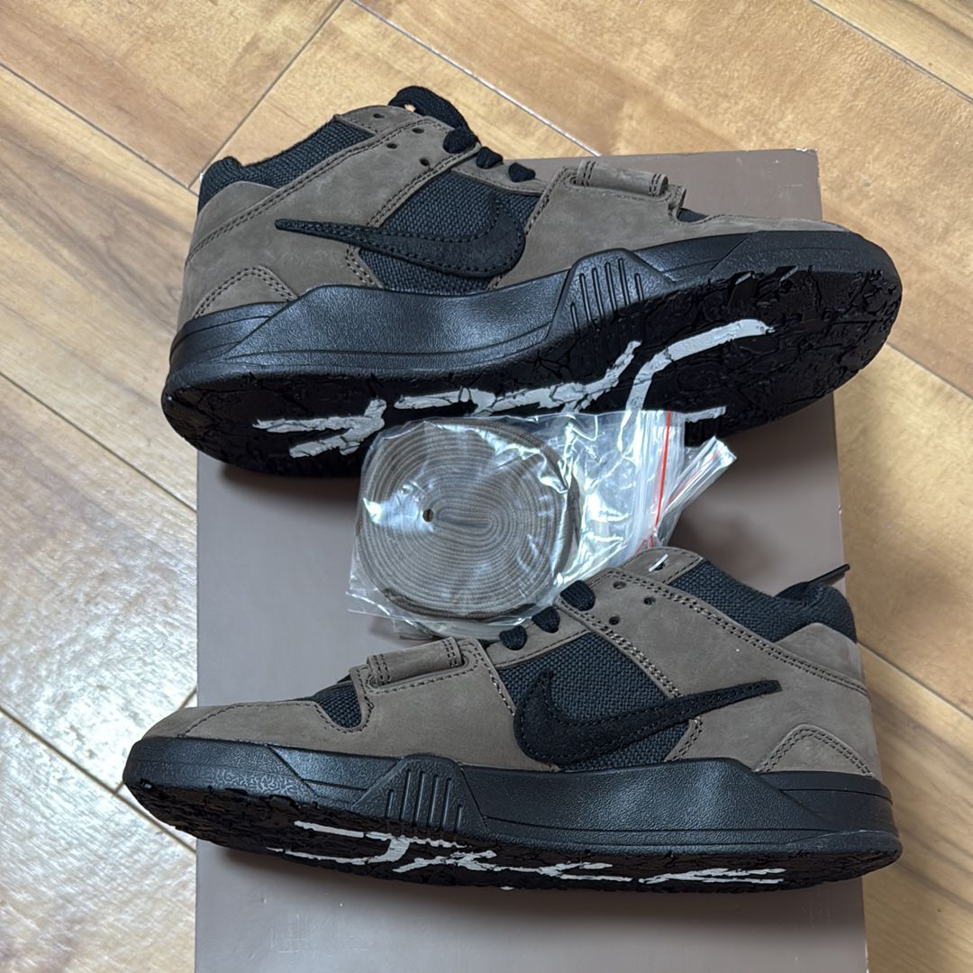 Travis Scott × Nike Jordan Jumpman Jack TR CJ1 T-Rexx "Black and Dark Mocha"