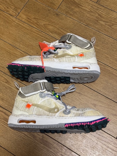 Off-White × Nike Air Force 1 Mid "White"