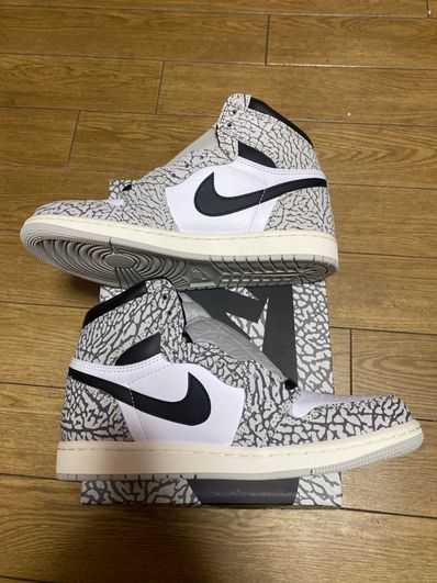 Nike Air Jordan 1 High OG "White Cement/Safari"