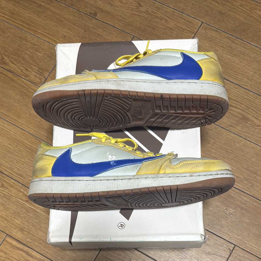 Travis Scott × Nike Women's Air Jordan 1 Retro Low OG "Canary"