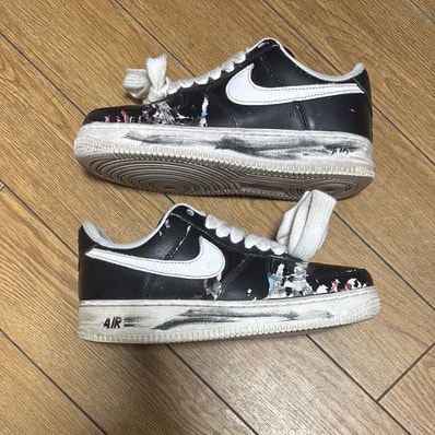 PEACEMINUSONE × Nike Air Force 1 Low Para Noise "Black" / G-DRAGON