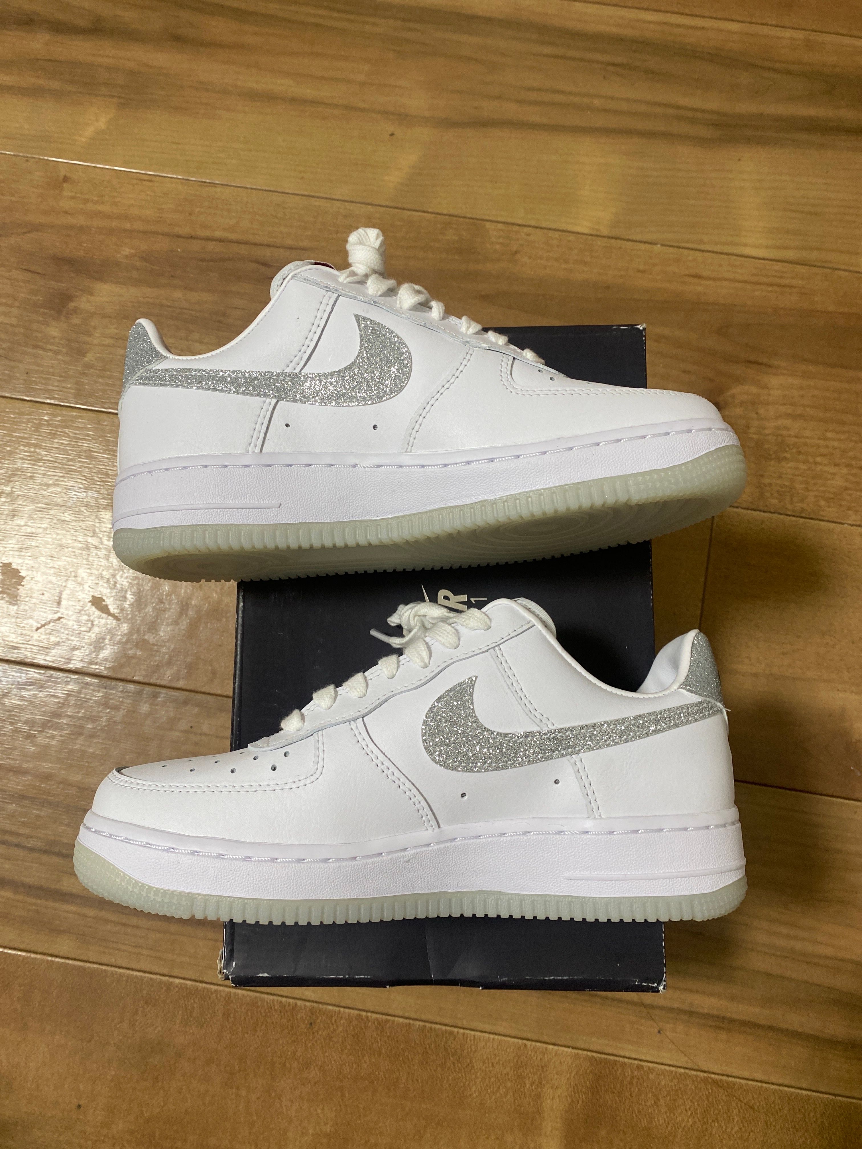 Nike Women's Air Force 1 '07 LX "White/Cool Grey/Multi Color"