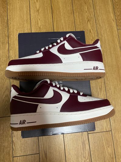 Nike Air Force 1 Low College Pack "Burgundy/White"