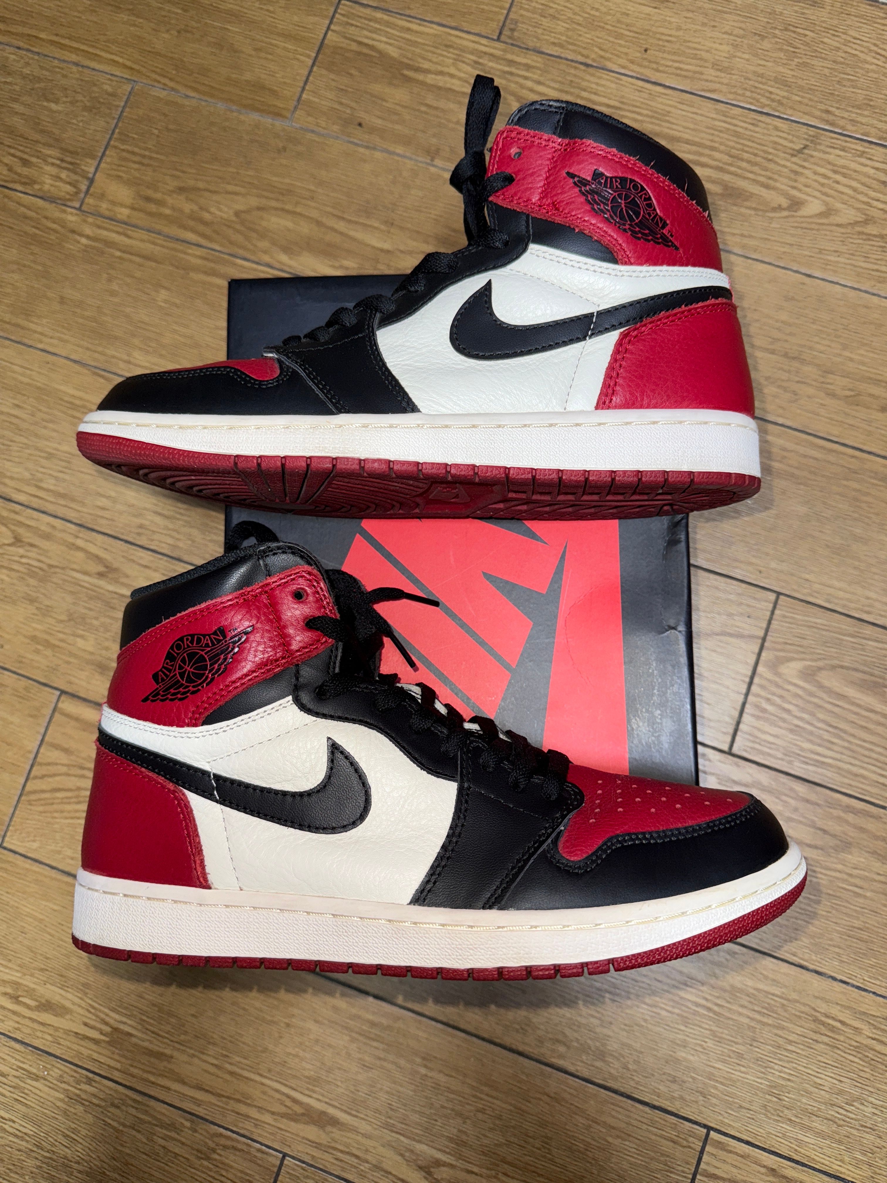 Nike Air Jordan 1 Retro High OG "Bred Toe"