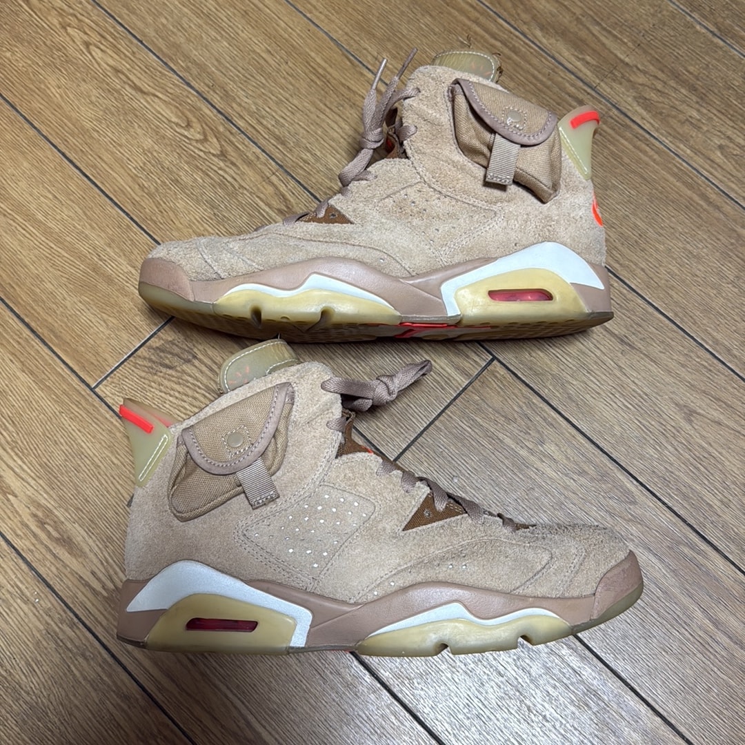 Travis Scott × Nike Air Jordan 6 "British Khaki"