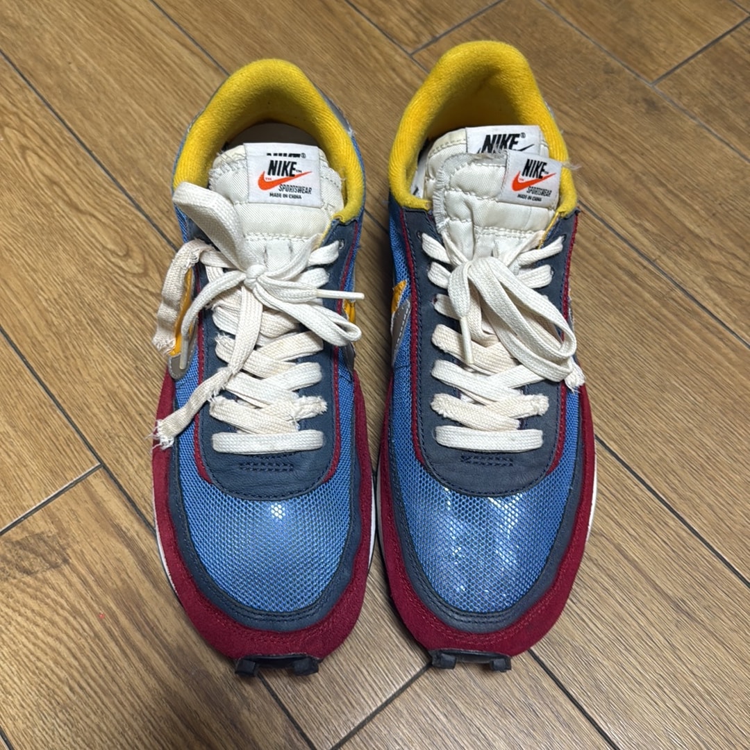 sacai × Nike LDV Waffle "Red/Blue"