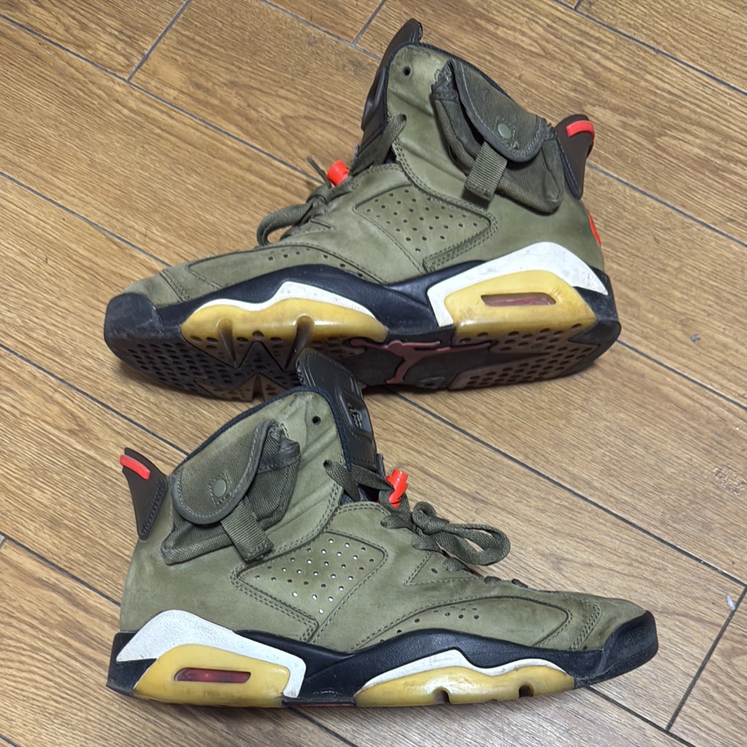Travis Scott × Nike Air Jordan 6 Retro "Medium Olive"