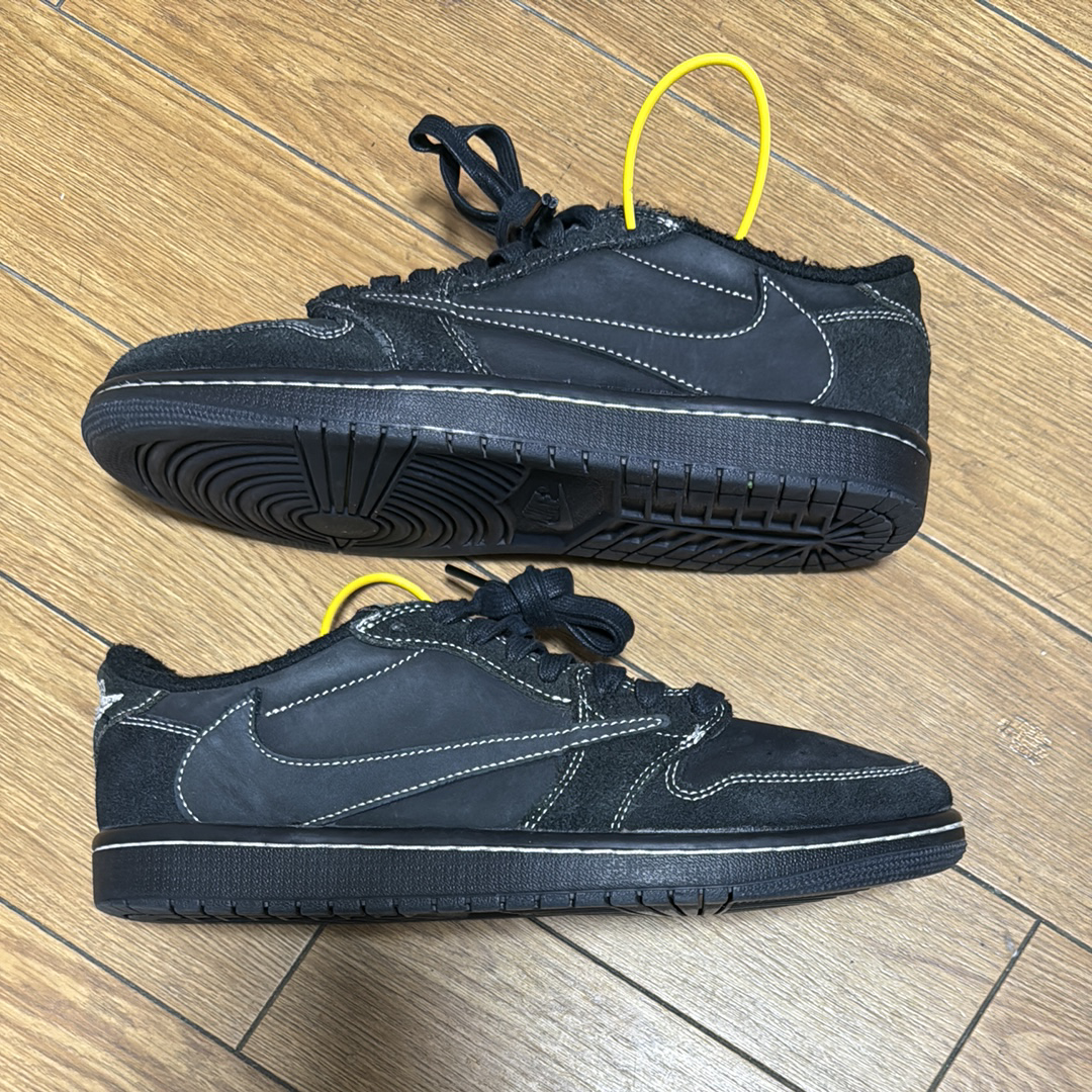 Travis Scott × Nike Air Jordan 1 Low OG SP "Black Phantom"