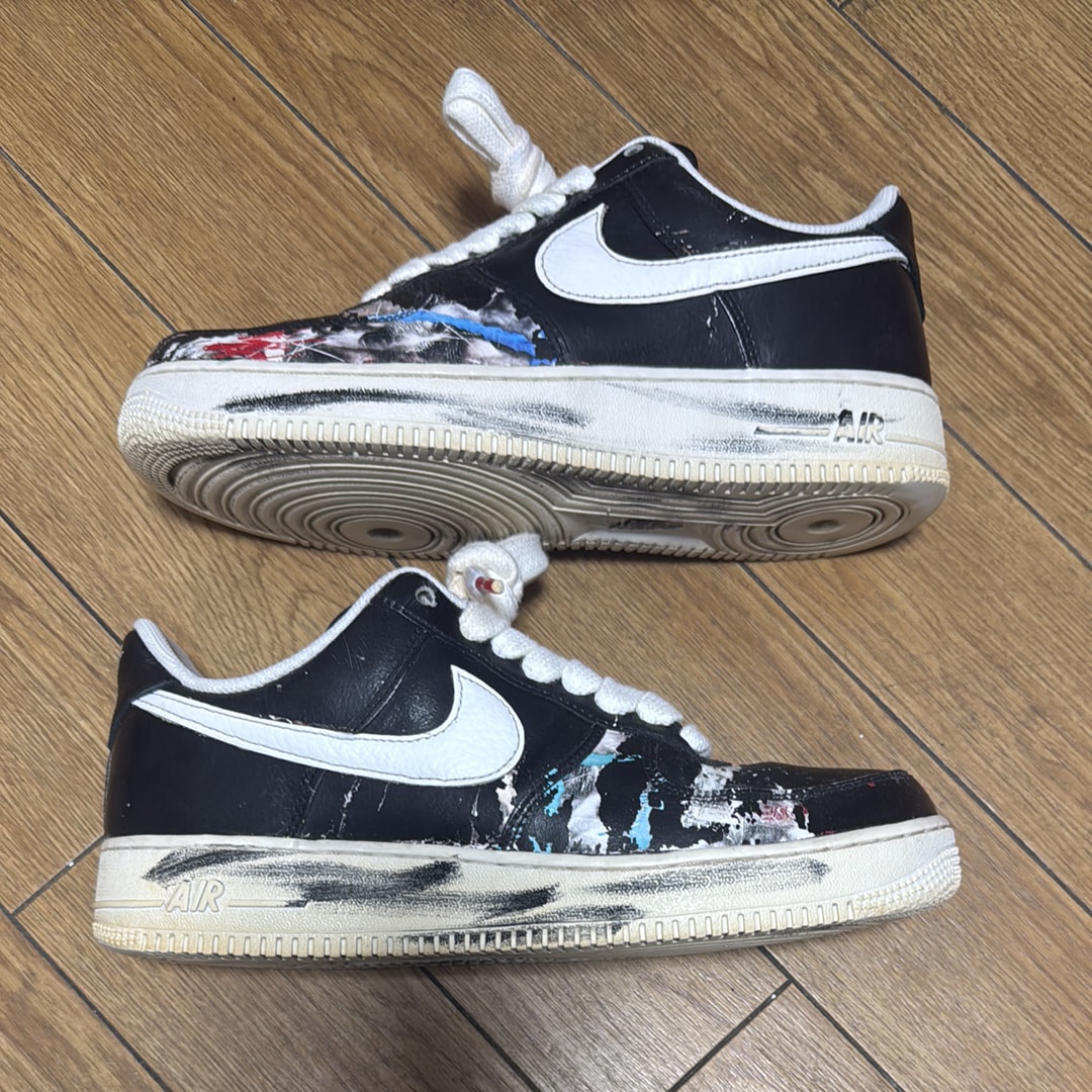 PEACEMINUSONE × Nike Air Force 1 Low Para Noise "Black" / G-DRAGON