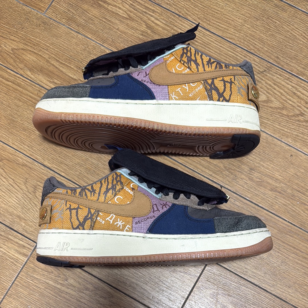 Travis Scott × Nike Air Force 1 Low Cactus Jack "Multi Color"