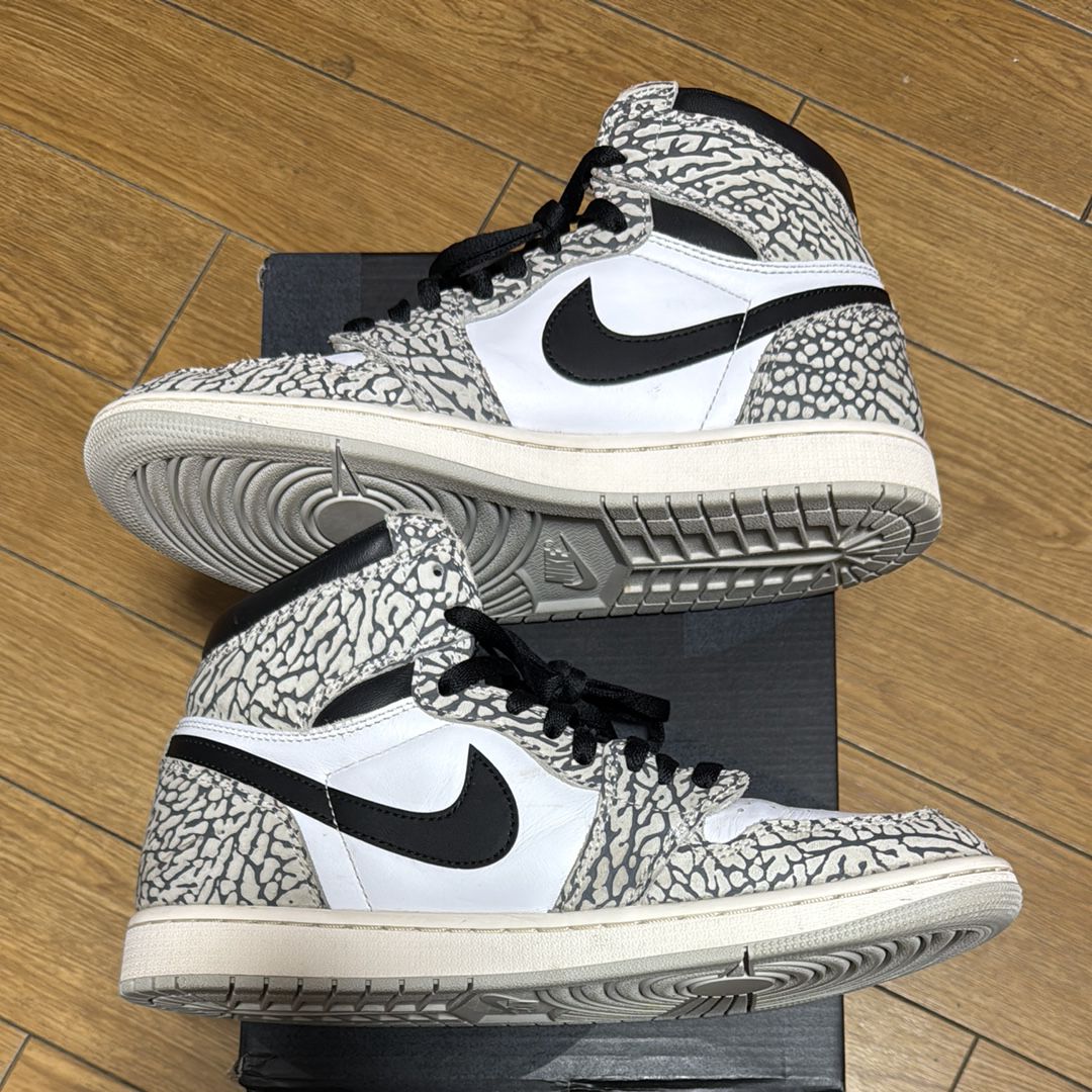 Nike Air Jordan 1 High OG "White Cement/Safari"